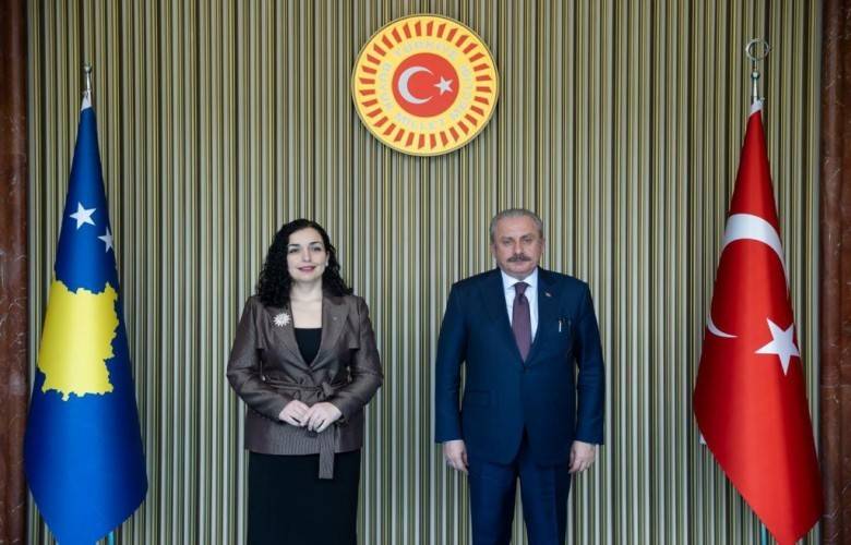 Osmani Ankara’da, Şentop’la Görüştü