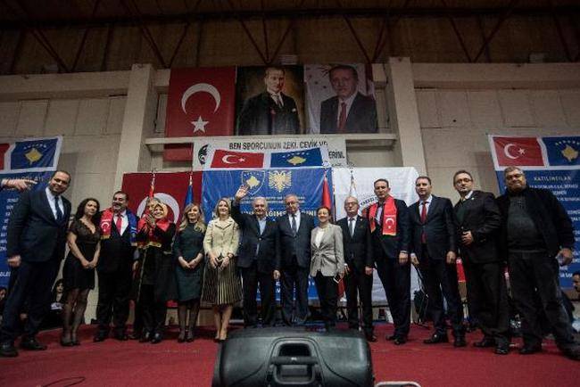 Binali Yıldırım Kosova'nın Bağımsızlığı'nın 11. Yıl Kutlamalarına Katıldı