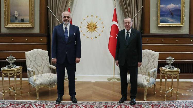 Arnavutluk Başbakanı Edi Rama Türkiye’de