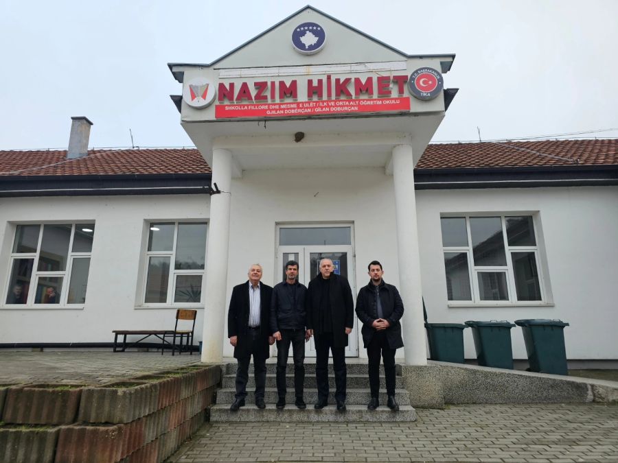 KDTP’den Dobruçan “Nazım Hikmet” Okulu’na Ziyaret