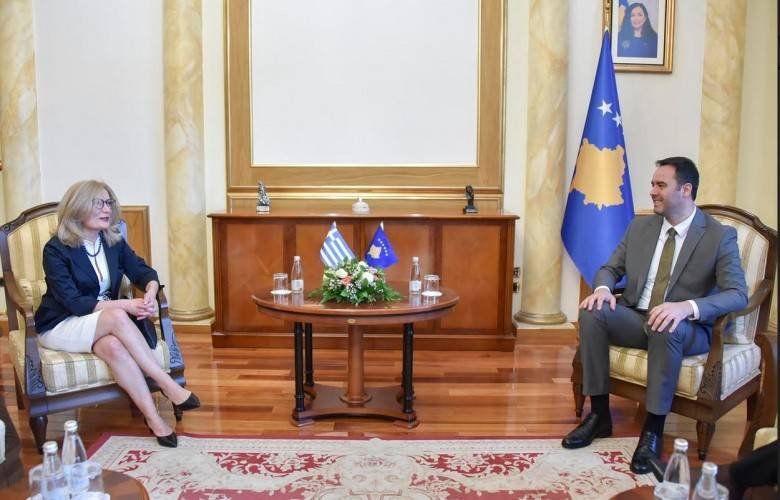 Konjufca, Yunanistan Tarafından Kosova’nın Tanınmasının Önemini Yineledi