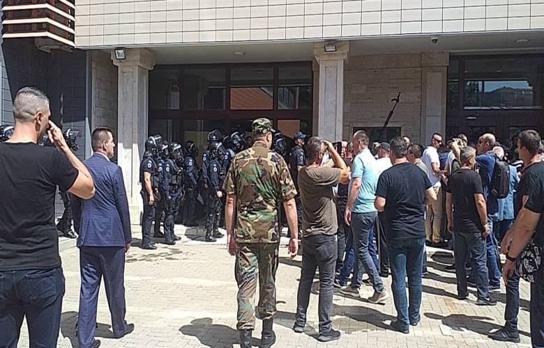 Gaziler Protestosu Sürüyor