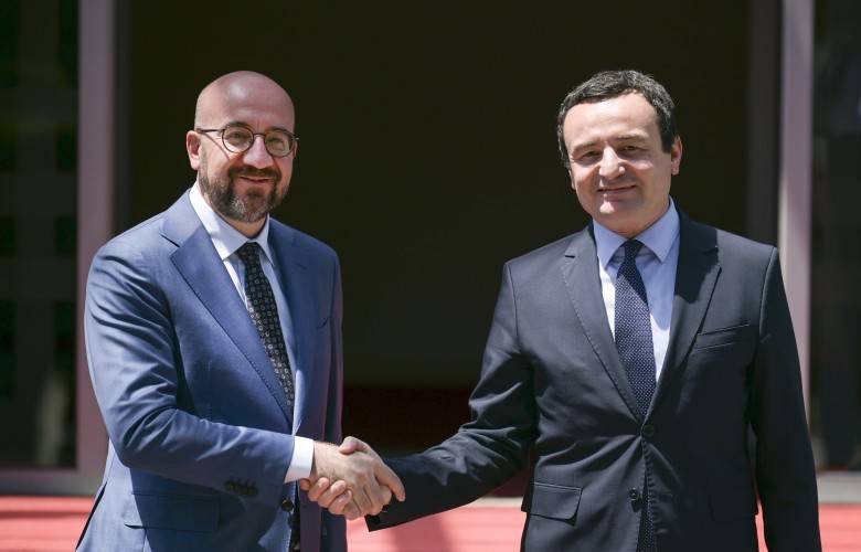 Kurti, Michel’den Vize Serbestisi Konusunda Destek Bekliyor