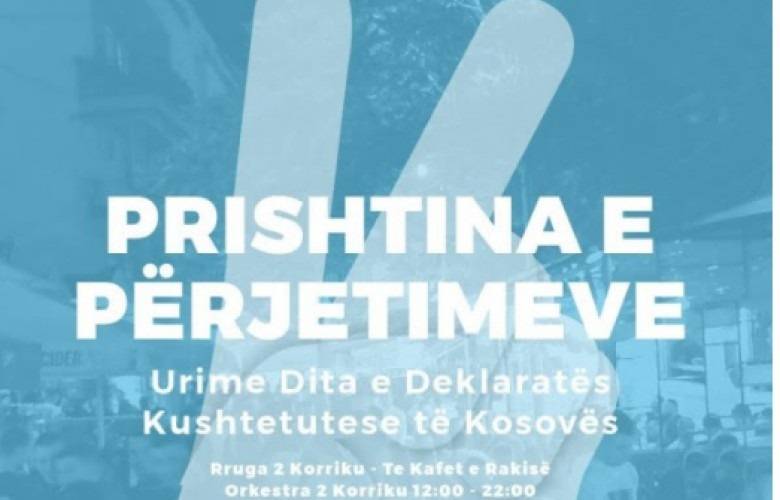 İlk Kez Anayasa Beyannamesi Priştine’de Kutlanıyor