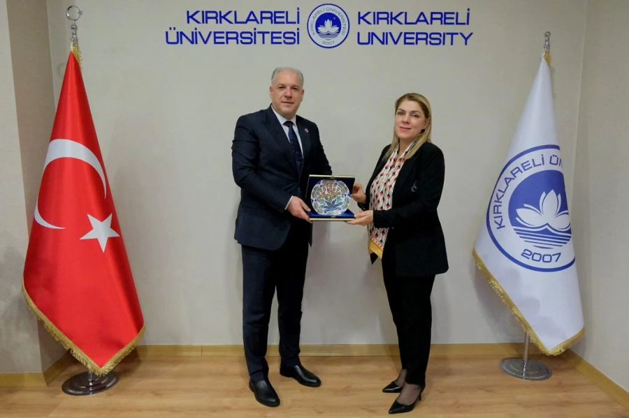 Bakan Damka Kırklareli Üniversitesi'ni Ziyaret Etti