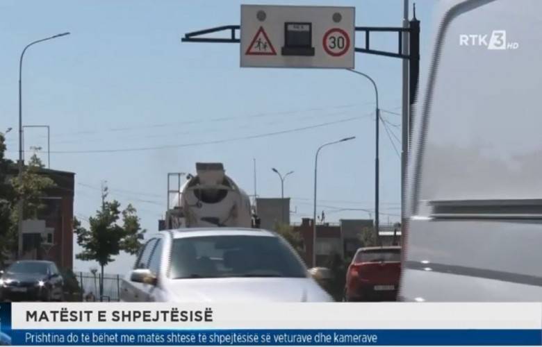 Priştine Yakında Araçlar Hızını Ölçen Kameralarla Donatılacaktır