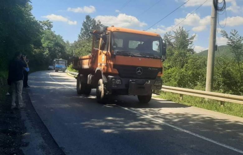 Mitroviça-Brnjak Yolu da Ulaşıma açıldı.