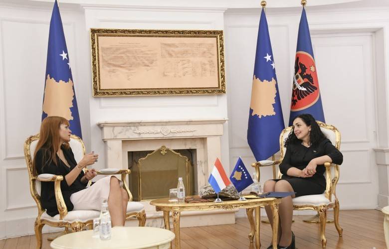 Osmani, Lüksemburg Büyükelçisini Veda Ziyaretine Kabul Etti