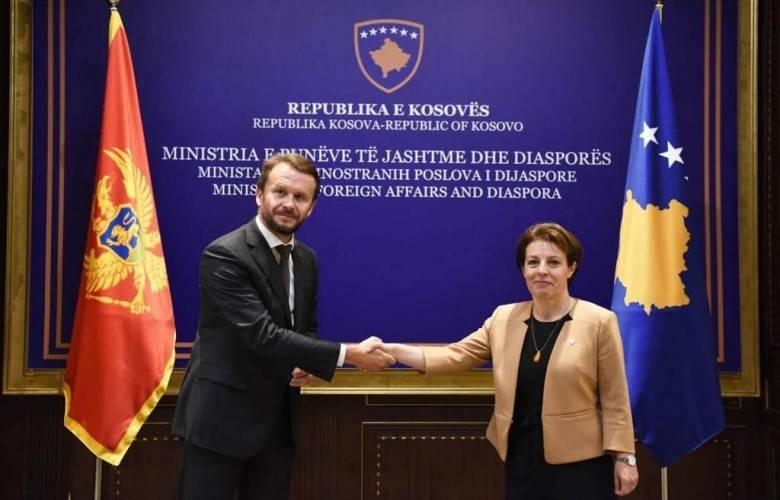 Gërvalla, Kosova'nın Entegrasyon Hedefleri için Karadağ'dan Yardım Talep Etti