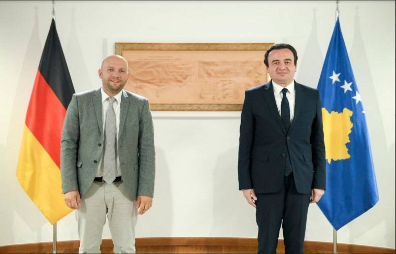 Kurti ve Sarrazin, Kosova-Sırbistan Diyalogunu Görüştü