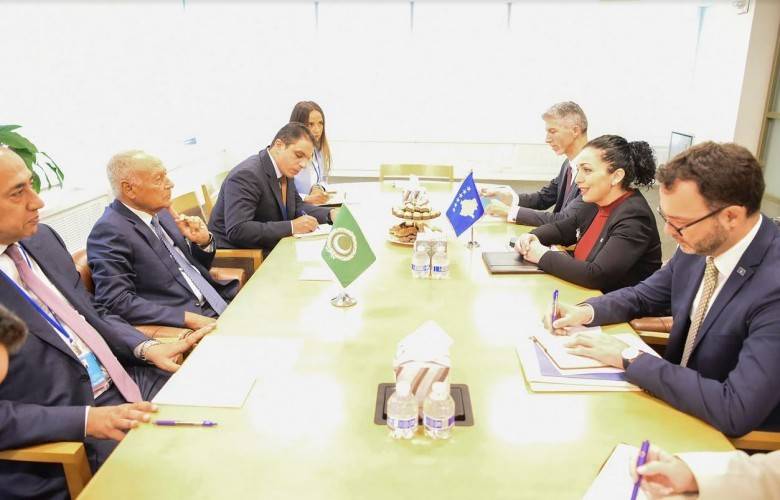 Osmani, Yeni Tanımalar İçin Arap Birliği'nden Destek Talep Etti