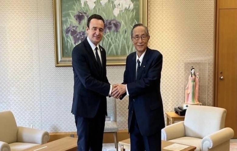 Kurti, Japonya’ya Teşekkür Etti