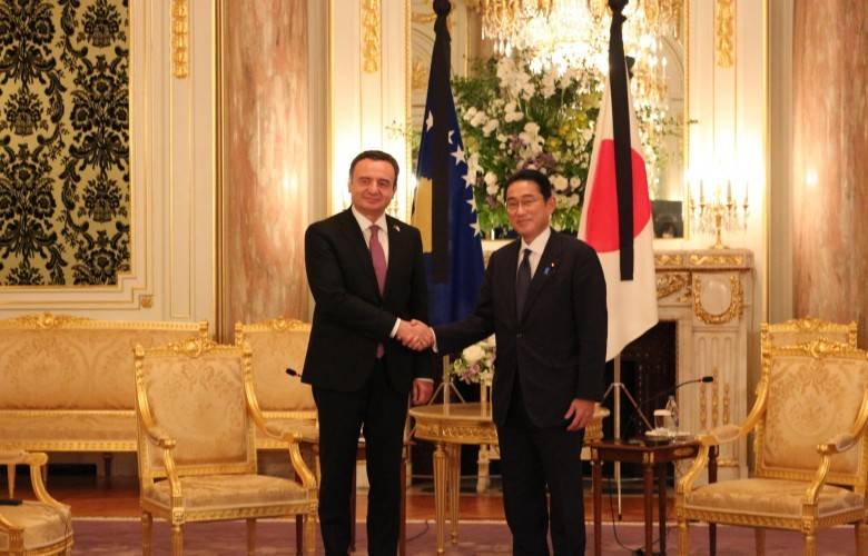 Kurti, Japonya Mevkidaşı ile Görüştü