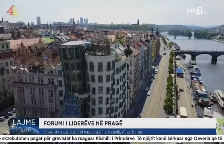 Cumhurbaşkanı Osmani, Prag'daki Liderler Forumunda Kosova'yı Temsil Edecek