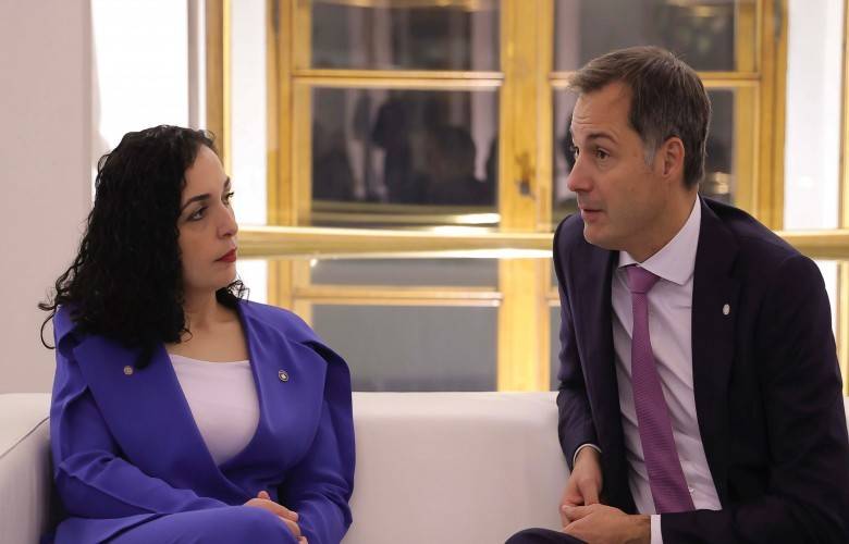 Osmani, Belçika Başbakanı'na AK Üyeliğine Verdiği Destek İçin Teşekkür Etti