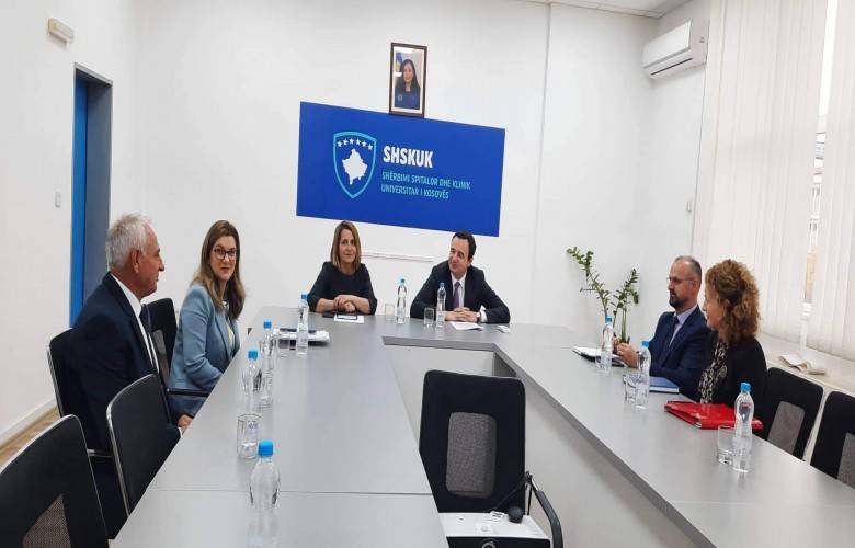 Latifi’nin İstifası Ardından Kurti Klinik ve Hastane Hizmetini Ziyaret Etti