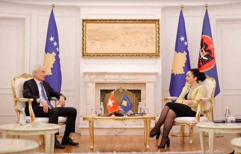 Osmani, Kosova'nın AK Üyeliği Konusunda İsviçre'den Destek İstedi