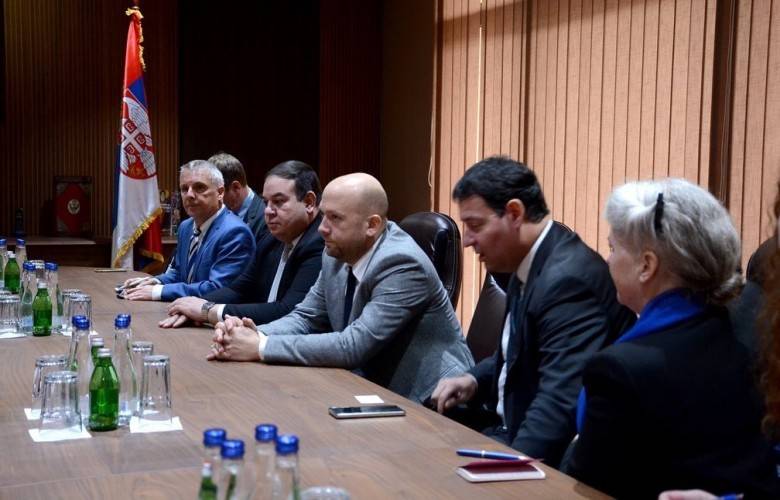 Sarazin ve Frangeş, Sırp Listesi Yöneticileriyle Görüştüler