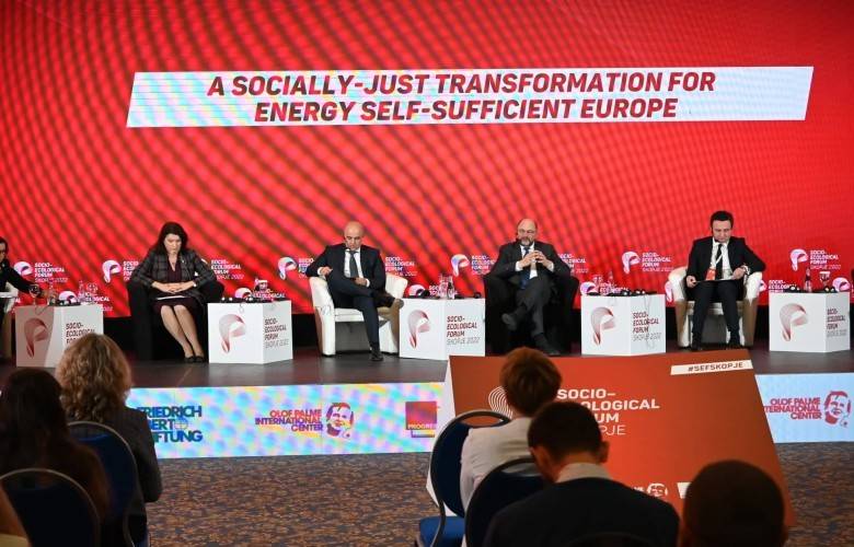 Kurti, Üsküp’te Düzenlenmekte olan Sosyo-Ekolojik Forumu'nda