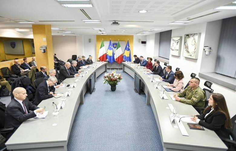 Kosova ve İtalya, Barış ve Güvenlik İçin Ortak ve Müttefiktir