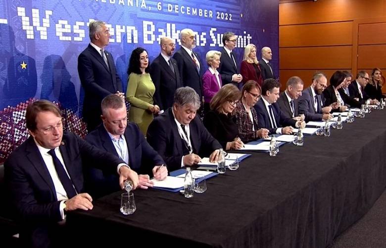 AB-Batı Balkanlar Zirvesinde İlk Anlaşma İmzalandı