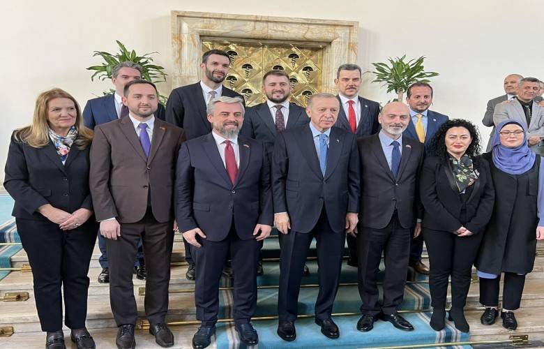 Erdoğan, Kosova Meclisi Milletvekilleriyle Görüştü