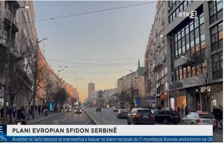 Avrupa Planı, Sırbistan’a Sınama