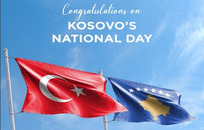 Türkiye, Kosova'nın Bağımsızlığını Kutluyor ve Yardımları için Minnettar
