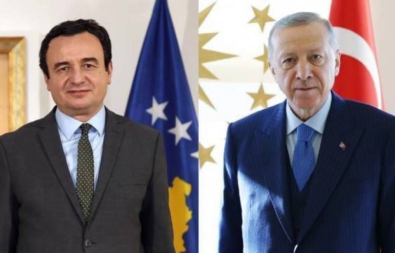 Erdoğan, Deprem Felaketindeki Yardım ve Dayanışma Nedeniyle Kurti’ye Teşekkür Etti