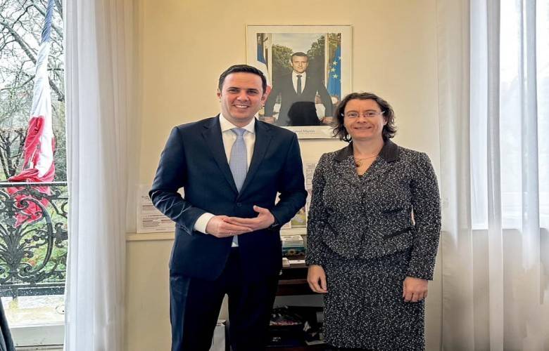Abdixhiku Fransa'da LDK'nın Diyalog Sürecine İlişkin Tutumunu Yineledi