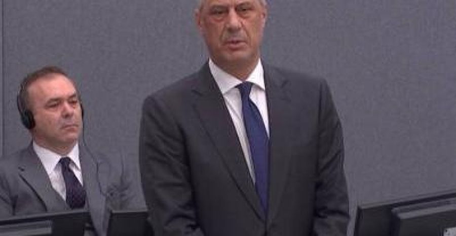 Thaçi: Tamamen Suçsuzum