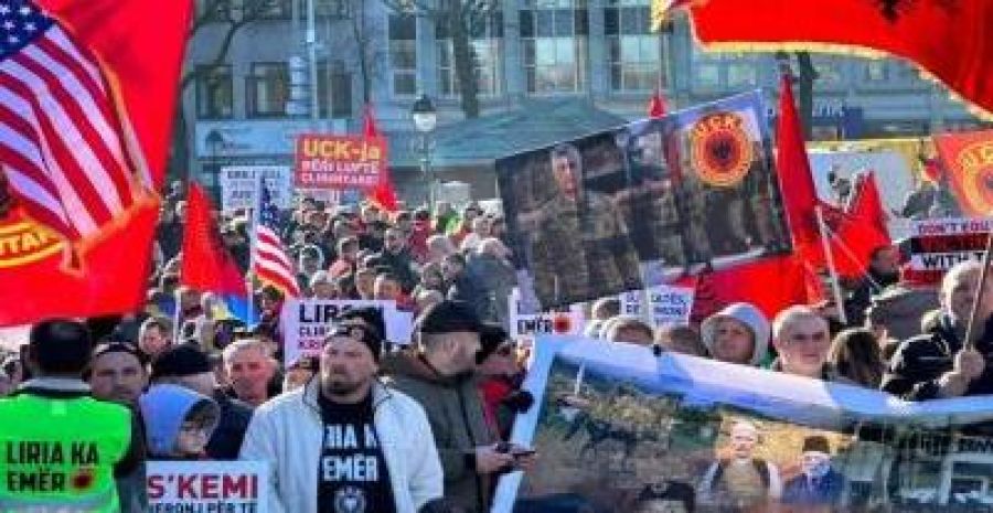 Gurbetçilerimiz Lahey'de Protesto Ediyor