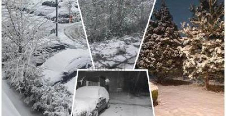 Gilan, Mitroviça, Podujeva ve Obiliç’te Yoğun Kar Yağışı
