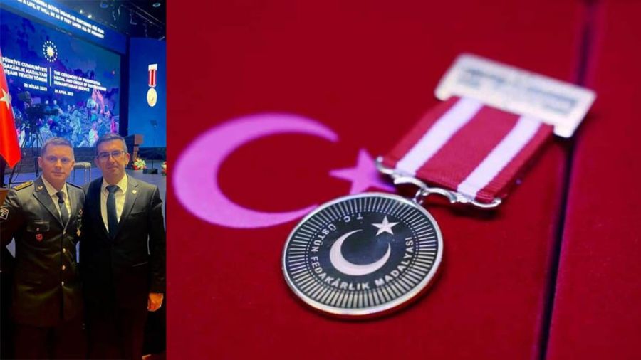 Kosova’ya T.C. Üstün Fedakarlık Madalyası Madalyası