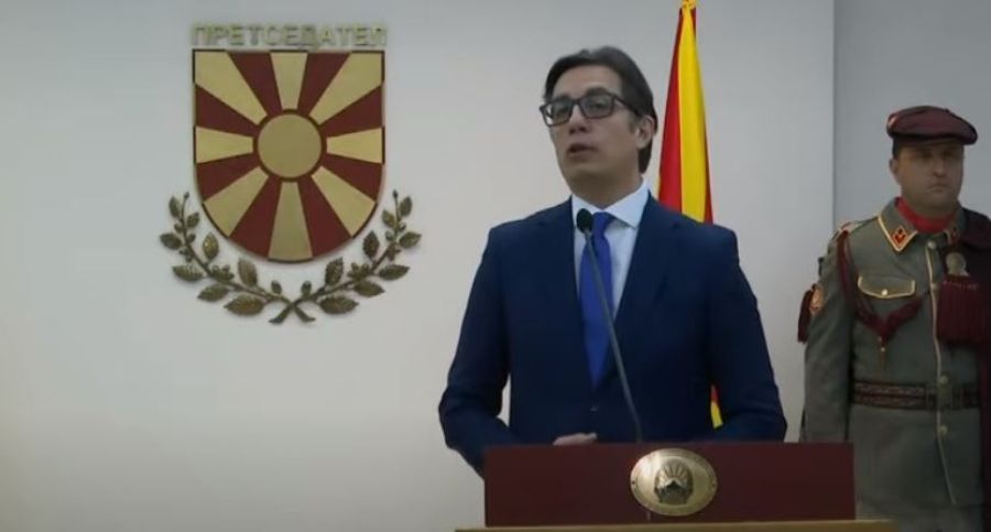 Pendarovski: Osmani ile Güncel Konularda Görüş Alış Verişinde Bulunduk