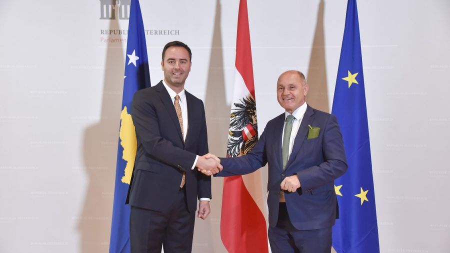 Konjufca, Avusturyalı Meslektaşıyla Bugün Görüşecek