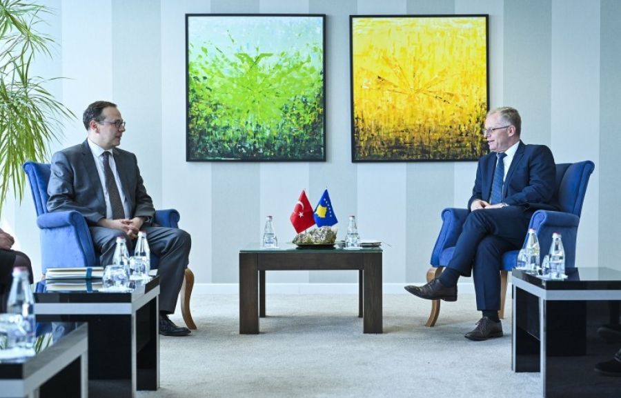 Bislimi, Türkiye Büyükelçisini Diyalog Süreciyle Bilgilendirdi