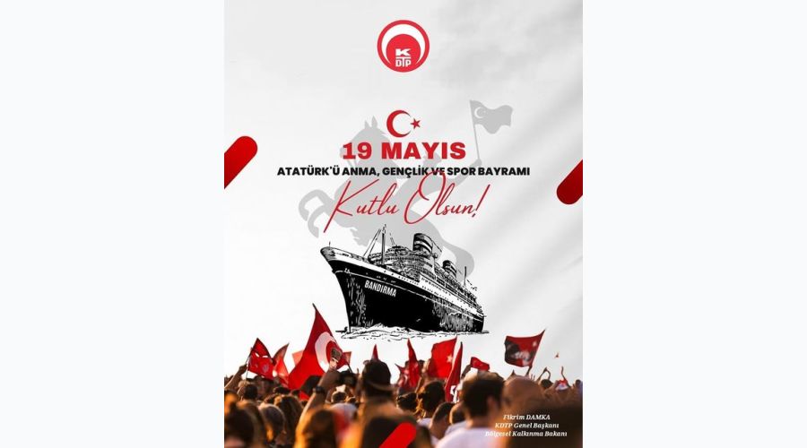 Fikrim Damka’dan 19 Mayıs Kutlaması