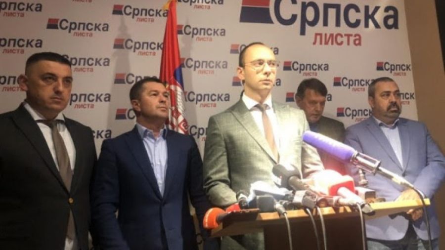 Sırp Listesi Tehdit Etti