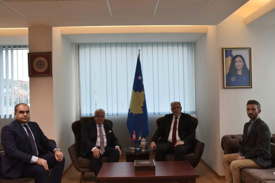 Bakan Damka, TİKA Başkan Yardımcısı Çevik’i Ağırladı