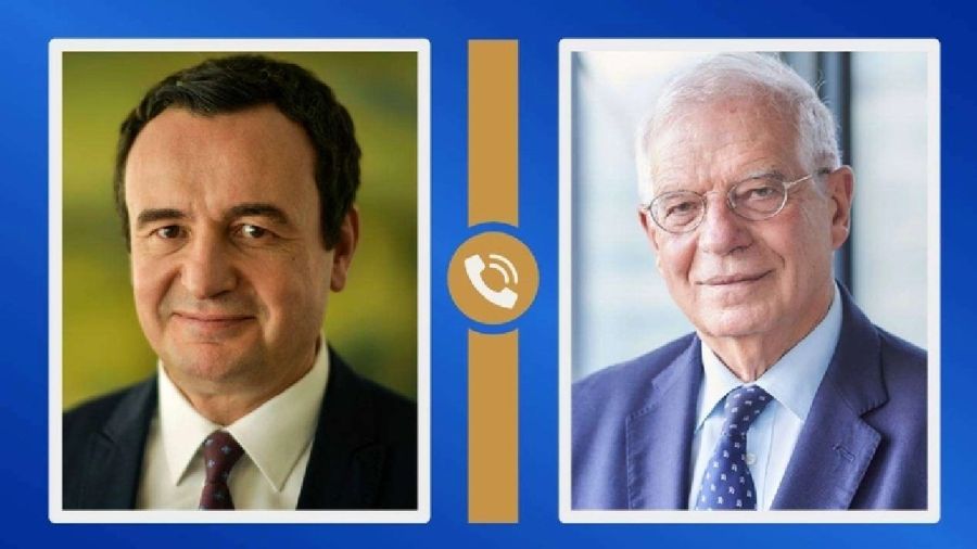 Borrell ve Kurti, Güncel Konuları Görüştü