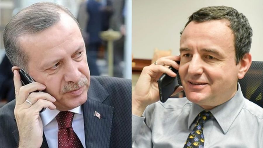 Kurti, Erdoğan ile Endişelerini Paylaştı
