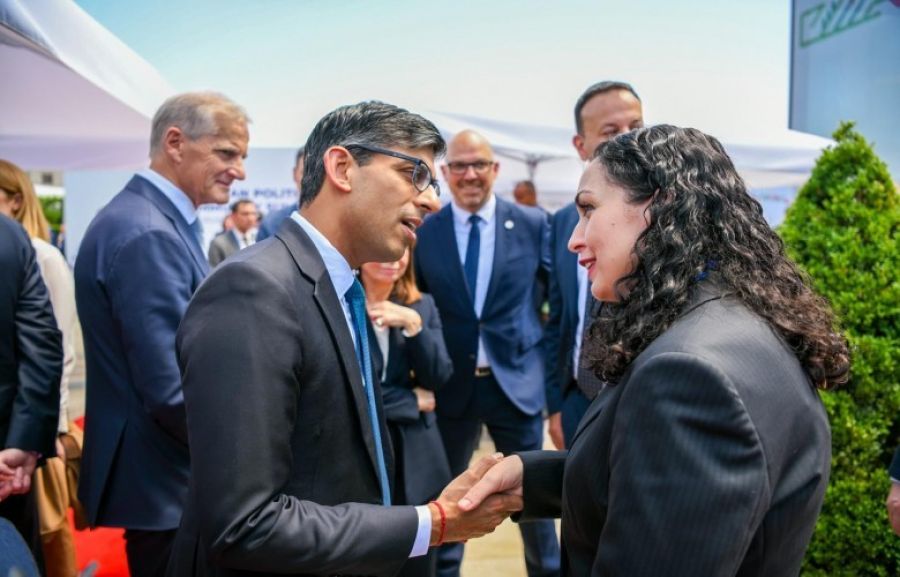 Osmani, İngiltere Başbakanı’yla Görüştü