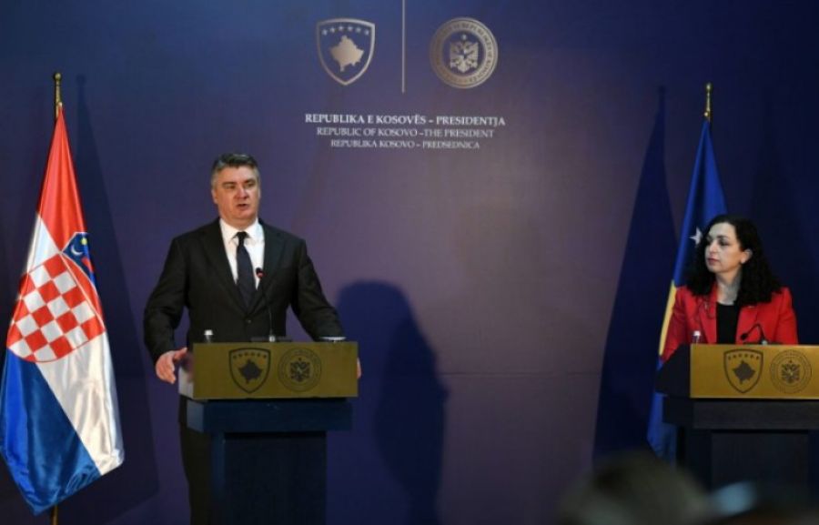 Osmani, Hırvat Mevkidaşı ile Kosova’daki Durumu Görüştü
