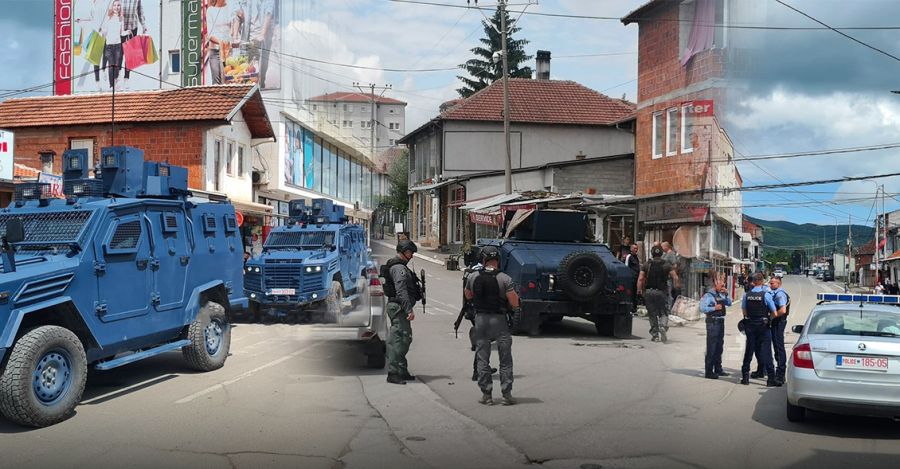 Kosova Polisi’ne Kuzeyde Üç Kez Taş ve Yumurtalarla Saldırıldı