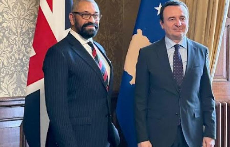 Kurti Londra’da İngiltere Dışişleri Bakanı ile Görüştü