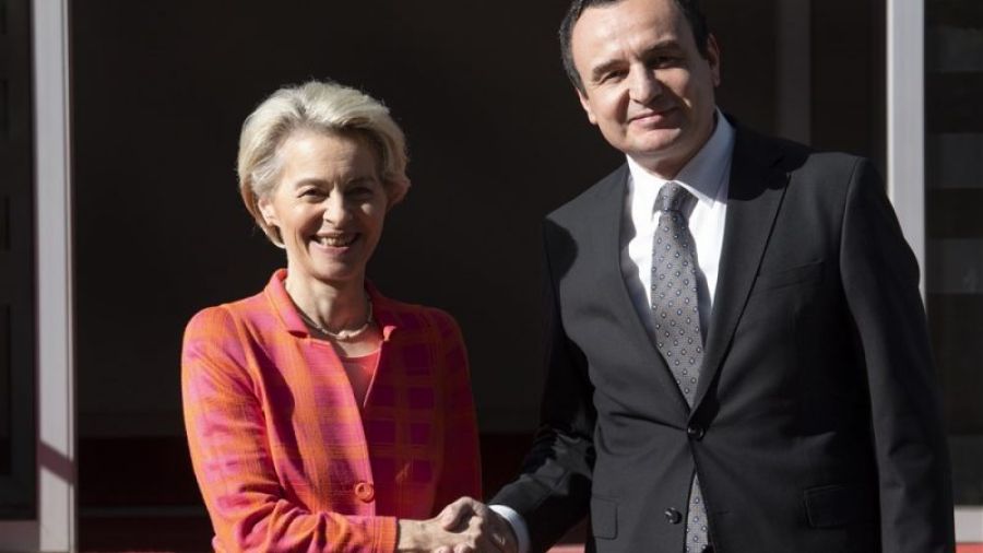Kurti, Von der Leyen ile Kuzeydeki Son Durumu Görüştü