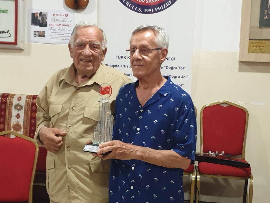 BAL-TAM Ödülü Fevzi Tüfekçi’ye Törenle Verildi