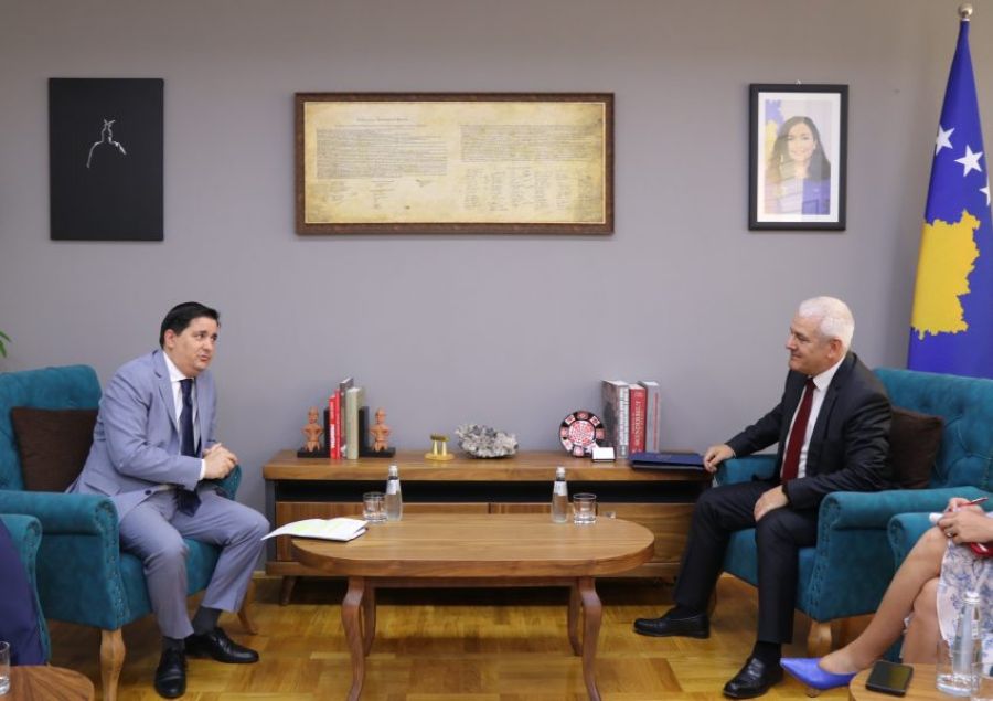 Bakan Sveçla, UNDP Yeni Şefi ile Görüştü