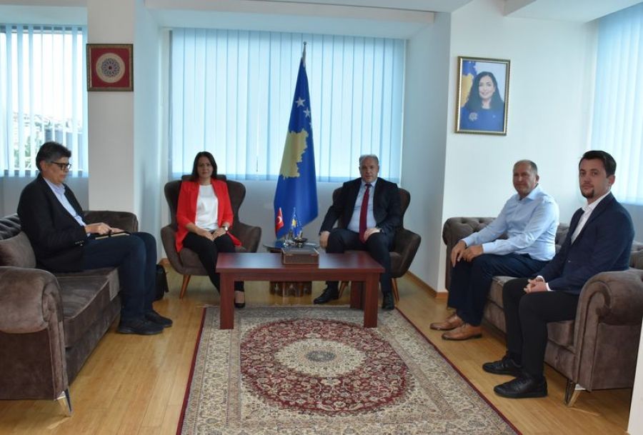 Bakan Damka, Yeni TİKA-Kosova Koordinatörü ile Görüştü